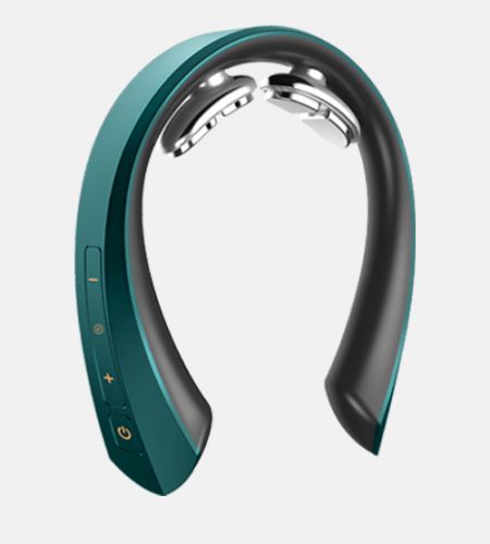 Electronic Wireless Intelligent Portable Physiotherapy ems smart electronic neck massager
