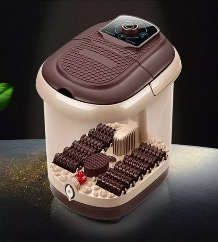 Electric Fully-Automatic Family Footbath Massager Heated Foot Massage Basin