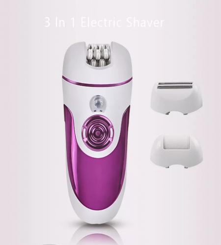 Lady Epilator Hair Remover With Shaver And Callus Hair Removal Machine Epilator